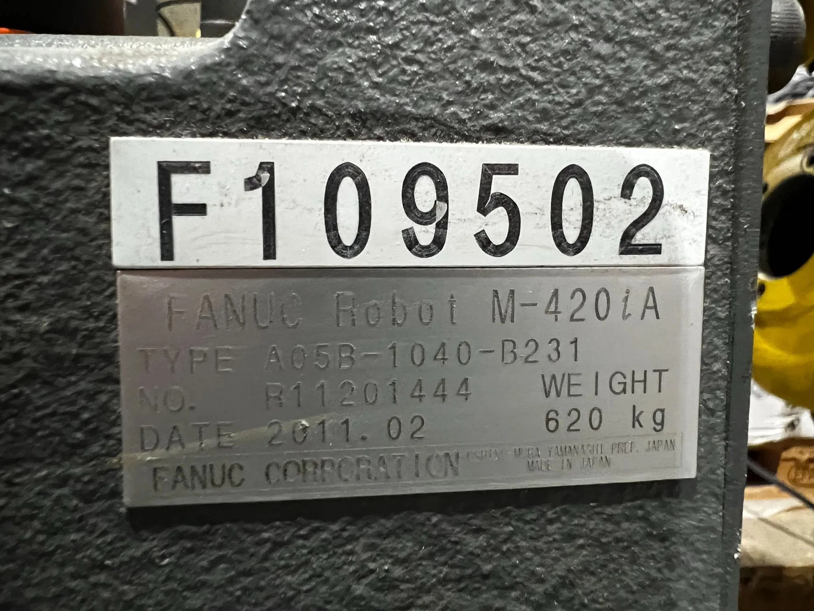 FANUC M-420iA Complete with R-30iA Controller USED - Image 15
