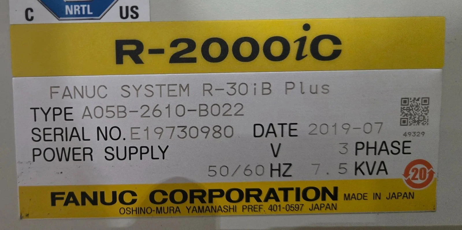 FANUC R-2000iC/165F Complete with R-30iB Plus Controller USED - Image 15