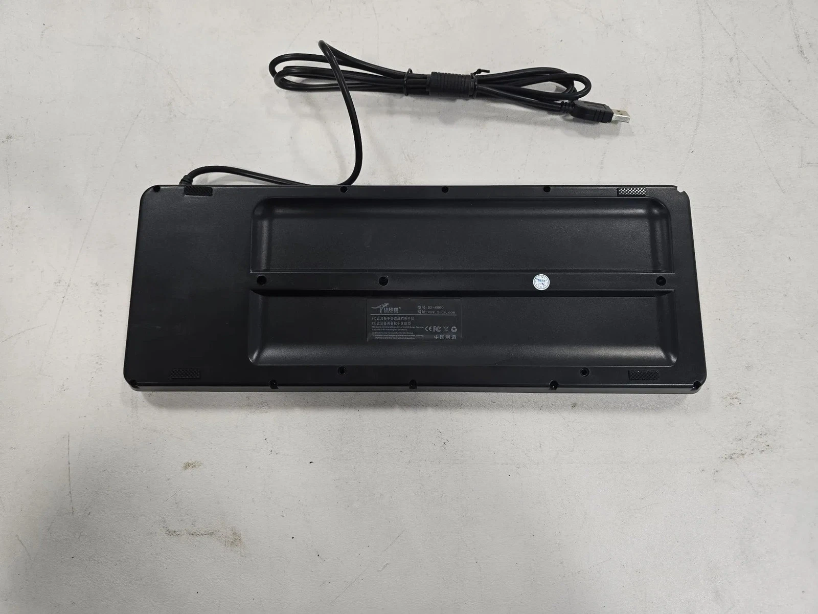 Xiao Dai Shu DS-8800 Industrial Keyboard with Touchpad USB NEW - Image 3