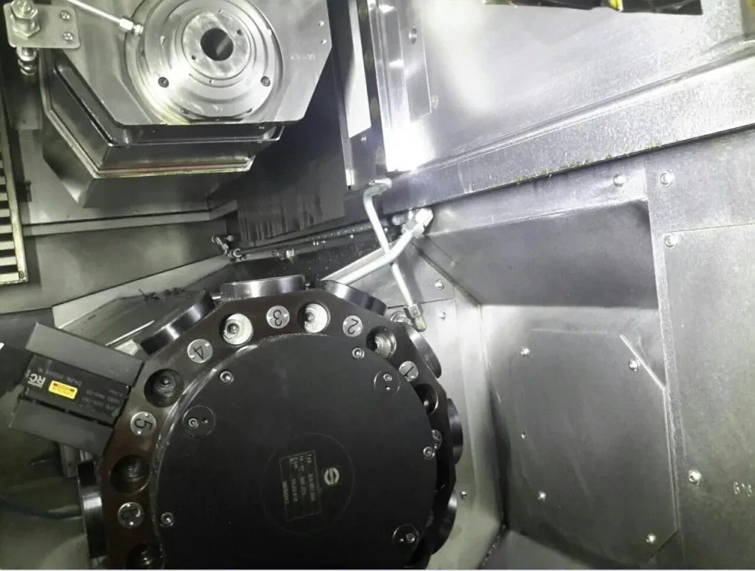 2017 WEISSER UNIVERTOR AS90/400L RT CNC LATHE - Image 7