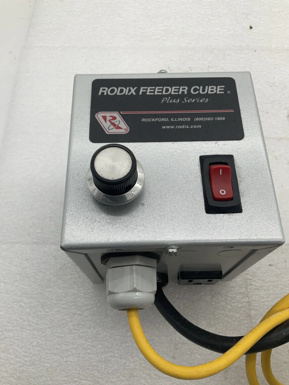 RODIX 121-000-0880 FC-40 Plus Vibratory Feeder Controller USED - Image 3
