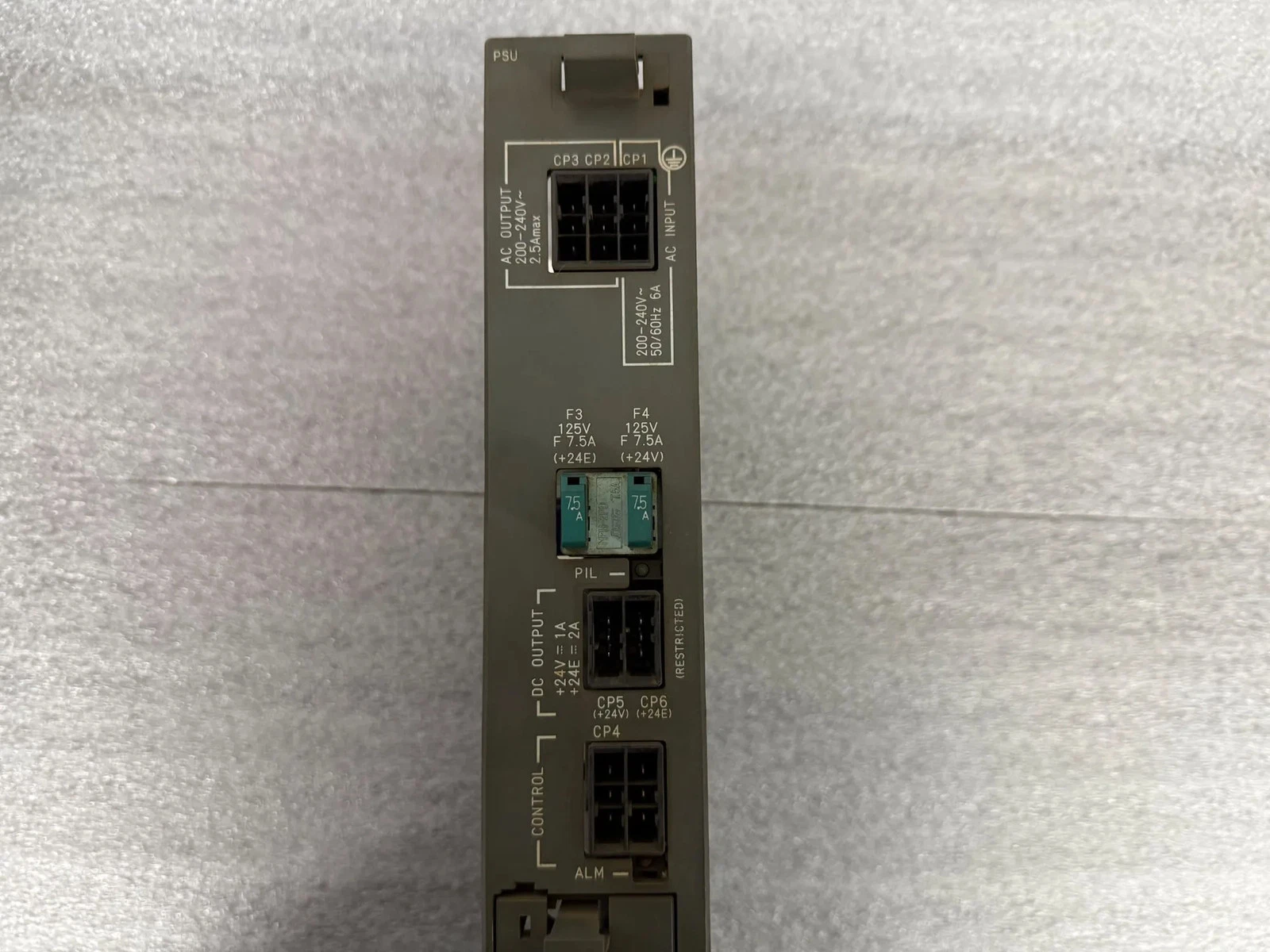 FANUC A16B-2203-0370/13E Control Module Board With Integrated PSU USED - Image 3