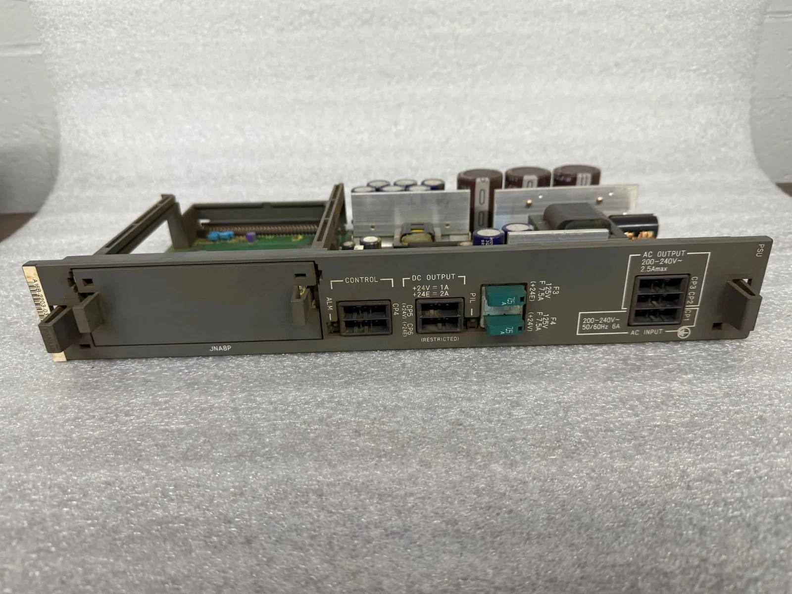 FANUC A16B-2203-0370/13E Control Module Board With Integrated PSU USED - Image 5