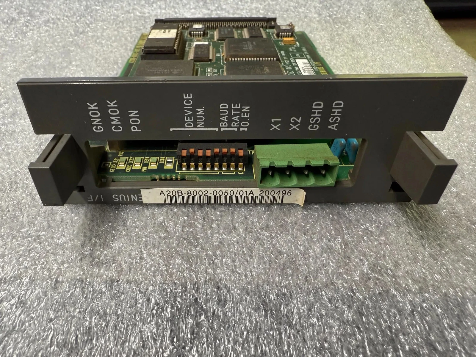 FANUC A20B-8002-0050/01A PCB - Genius I/F Module USED - Image 4