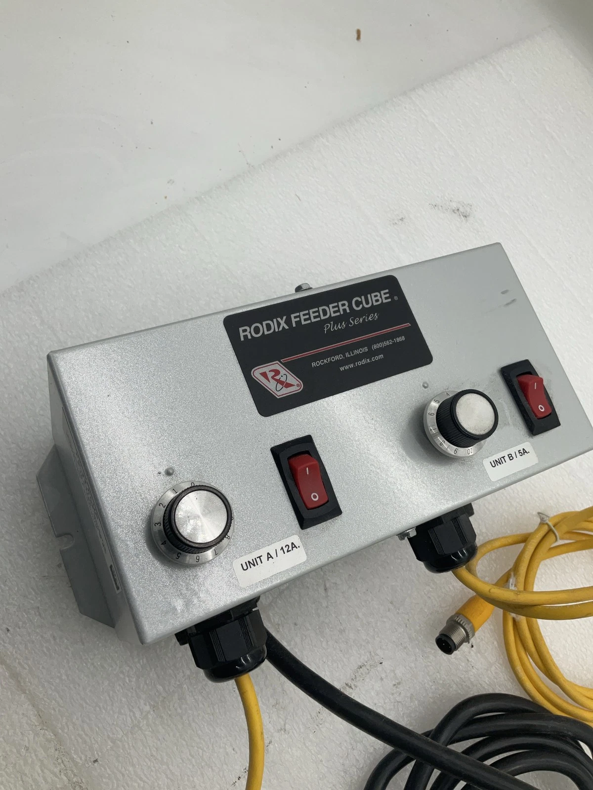 RODIX 121-000-0883 FC-42 Plus Dual Vibratory Feeder Controller USED - Image 5