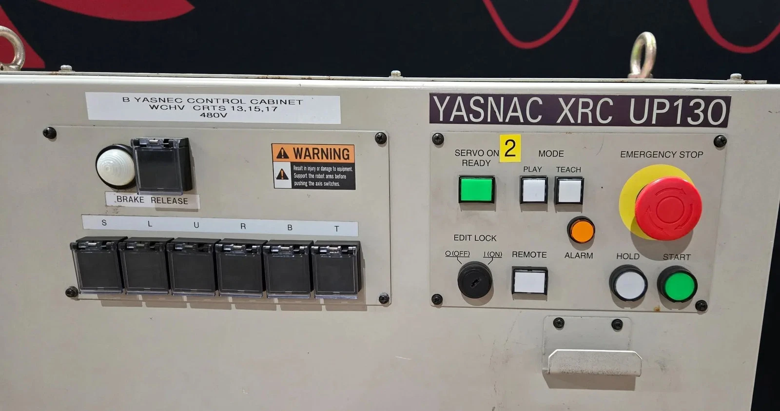 YASKAWA MOTOMAN UP130-RB00 INDUSTRIAL ROBOT ARM AND CONTROL CABINET USED - Image 11