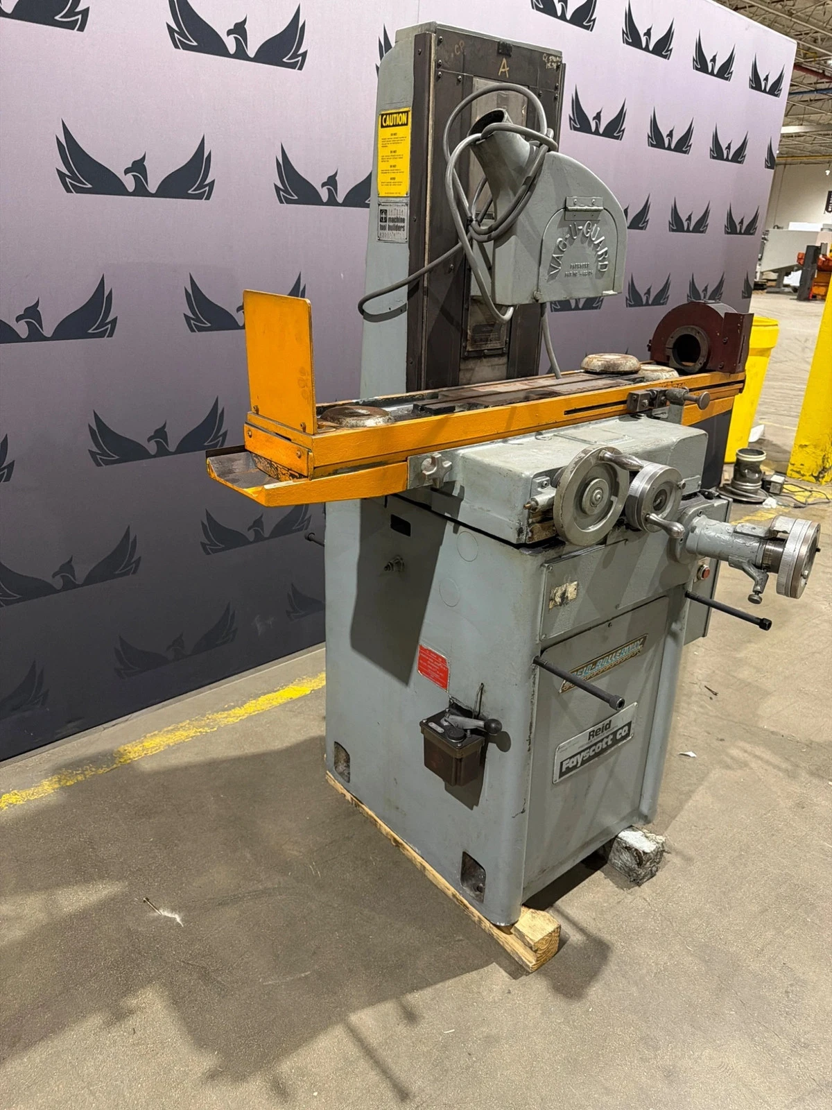 REID 6 X 18" HR Rollerway Precision Surface Grinder USED - Image 2