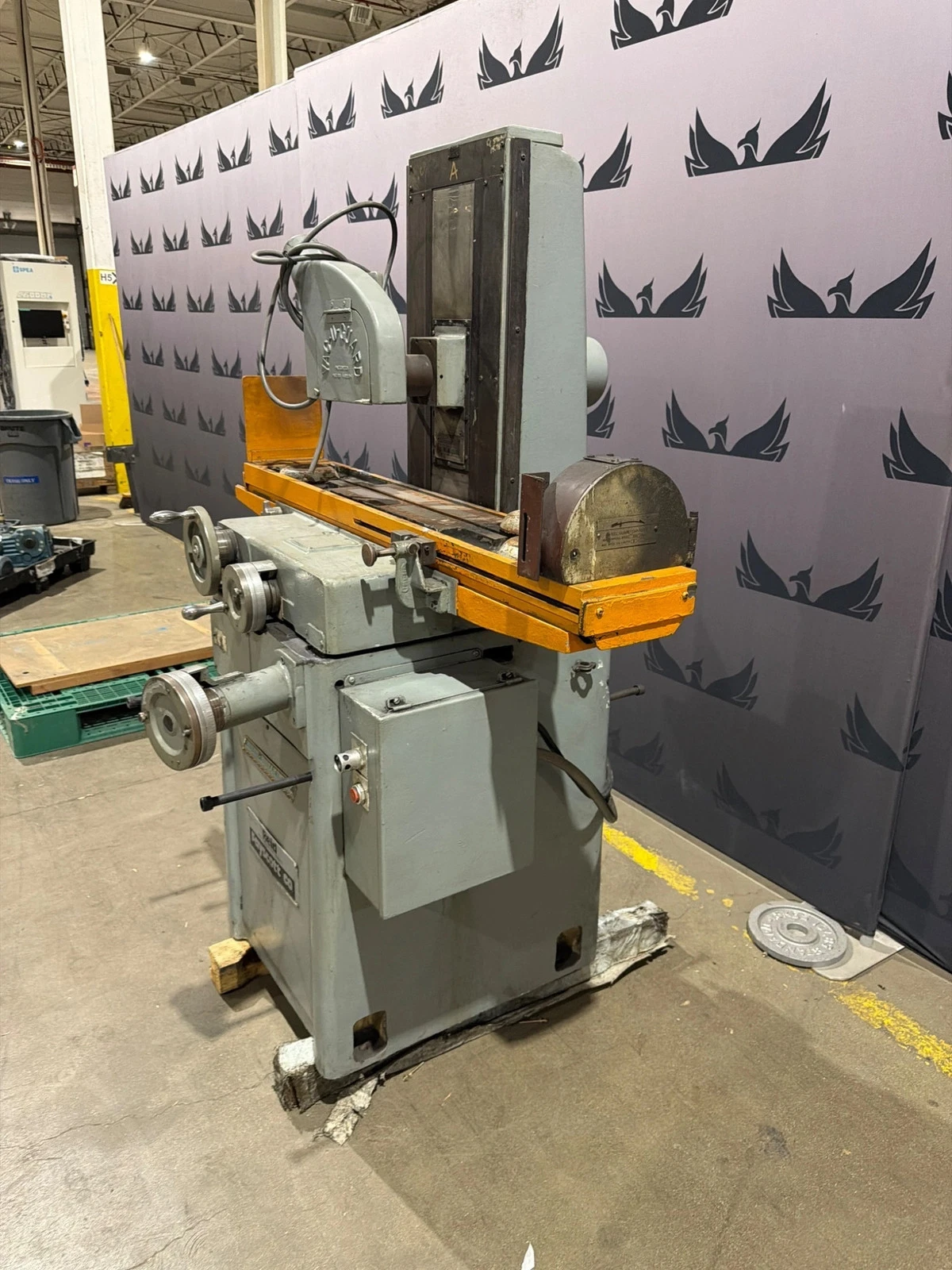 REID 6 X 18" HR Rollerway Precision Surface Grinder USED - Image 3