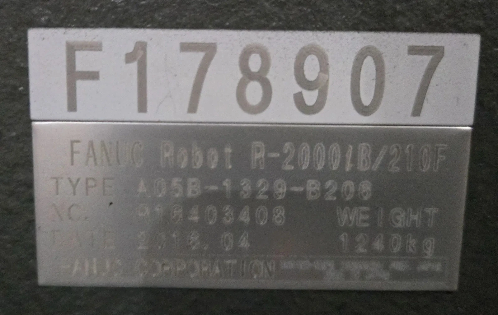 FANUC R-2000iB/210F Robot with R-30iB Controller NEW - Image 10