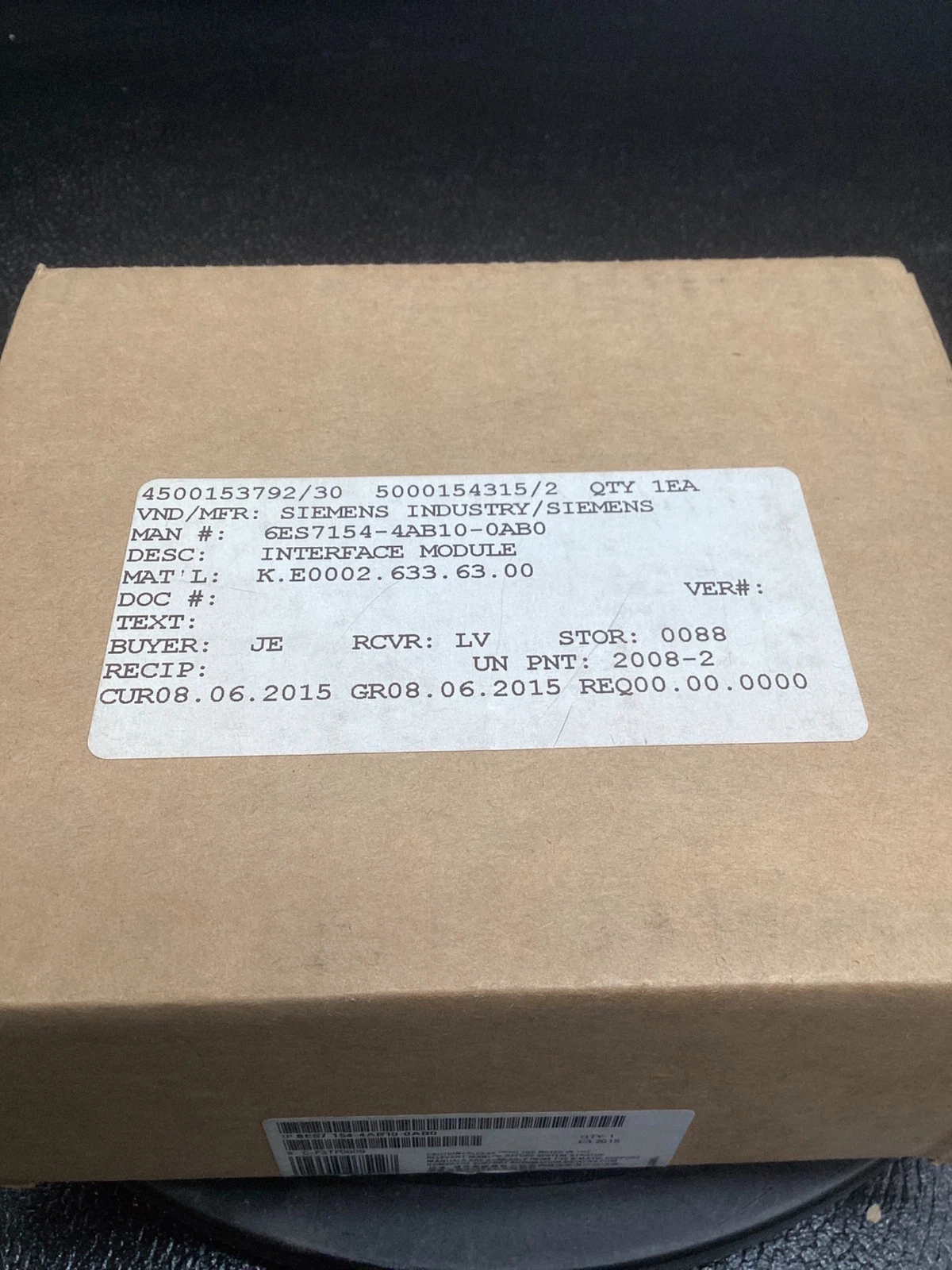 Siemens 6ES7 154-4AB10-0AB0 ET 200PRO Interface Module IM 154-4 PN NEW - Image 6