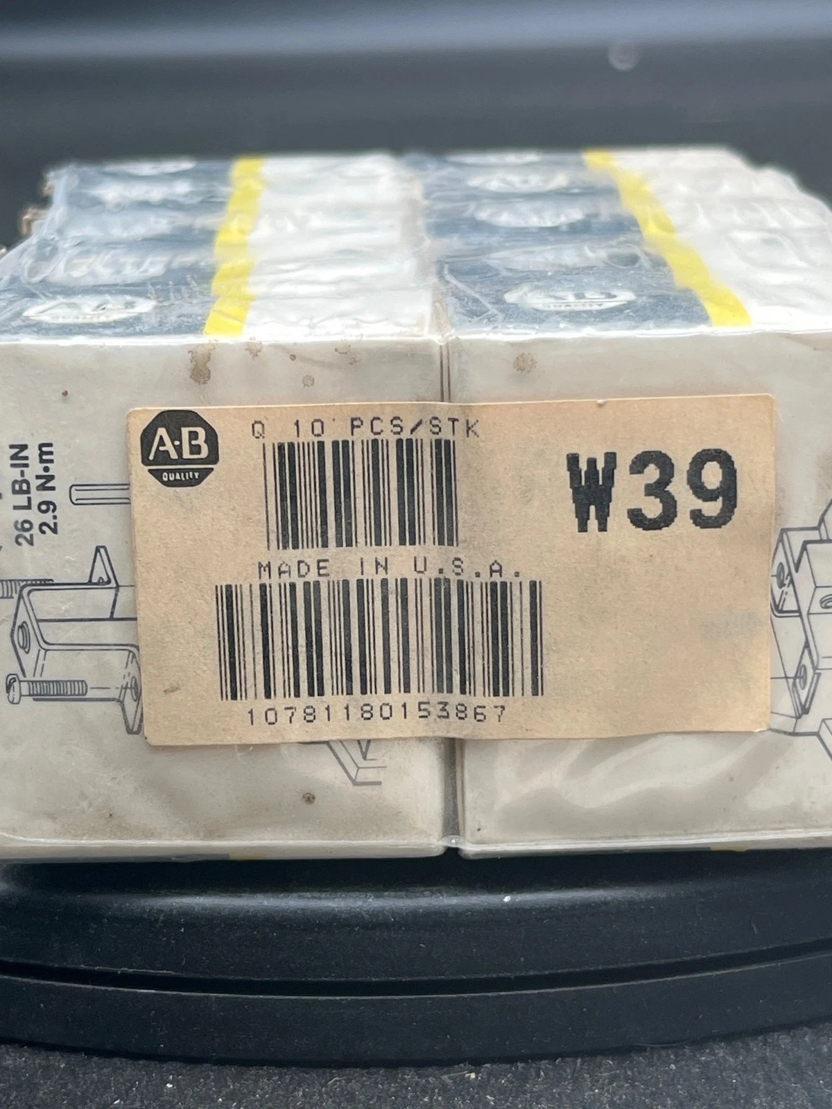 Allen Bradley W39 Terminal Block Marker Strips (Lot of 10) NEW - Image 5
