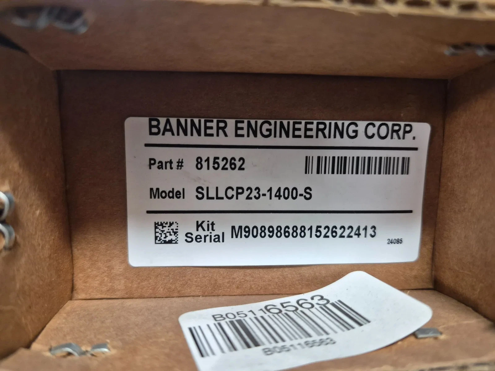 BANNER SLLCP23-1400-S Light Curtain 1400mm 23mm NEW - Image 2