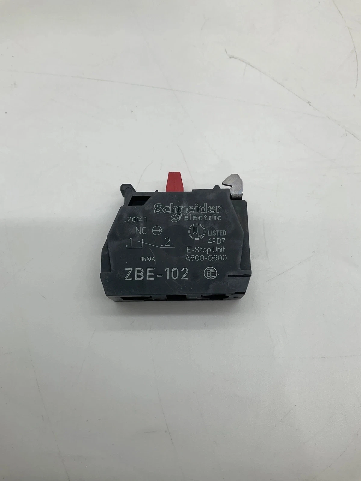 SCHNEIDER ELECTRIC ZBE102 Harmony Contact Block 1NC (Box of 5) NEW - Image 4