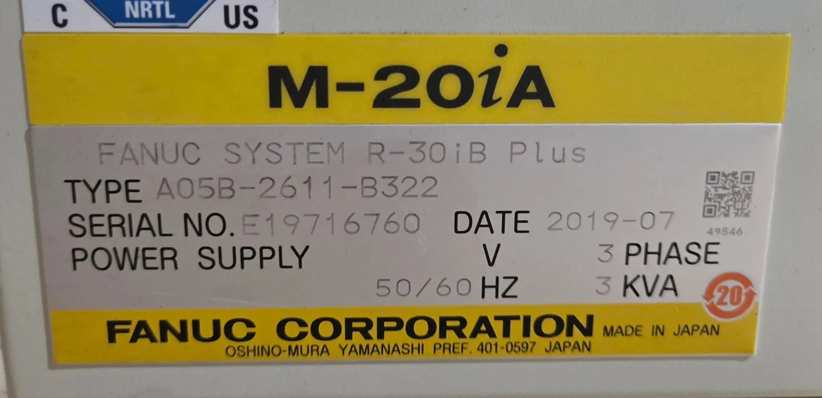 FANUC M-20iA/35M Complete with R-30iB Plus Controller USED - Image 16