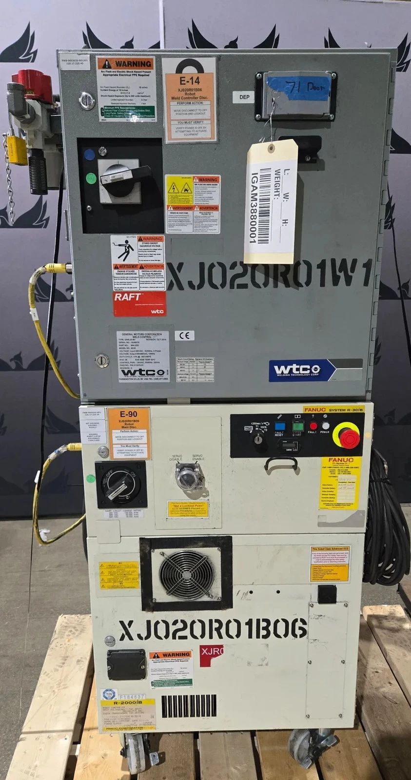 FANUC R-2000iB/185L Robot Complete with R-30iB Controller & WTC Gen 6 MFDC USED - Image 12