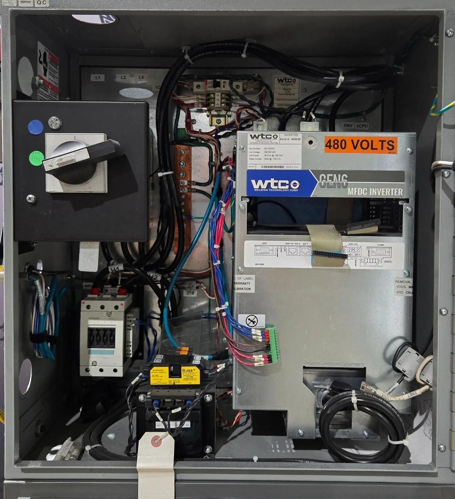 FANUC R-2000iB/185L Robot Complete with R-30iB Controller & WTC Gen 6 MFDC USED - Image 14