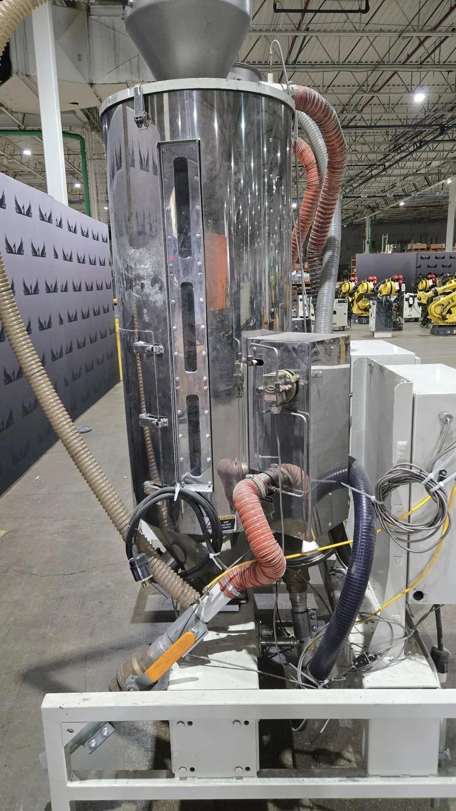 UNA-DYN FC-XMH Dual Hopper Material Drying and Conveying System USED - Image 4
