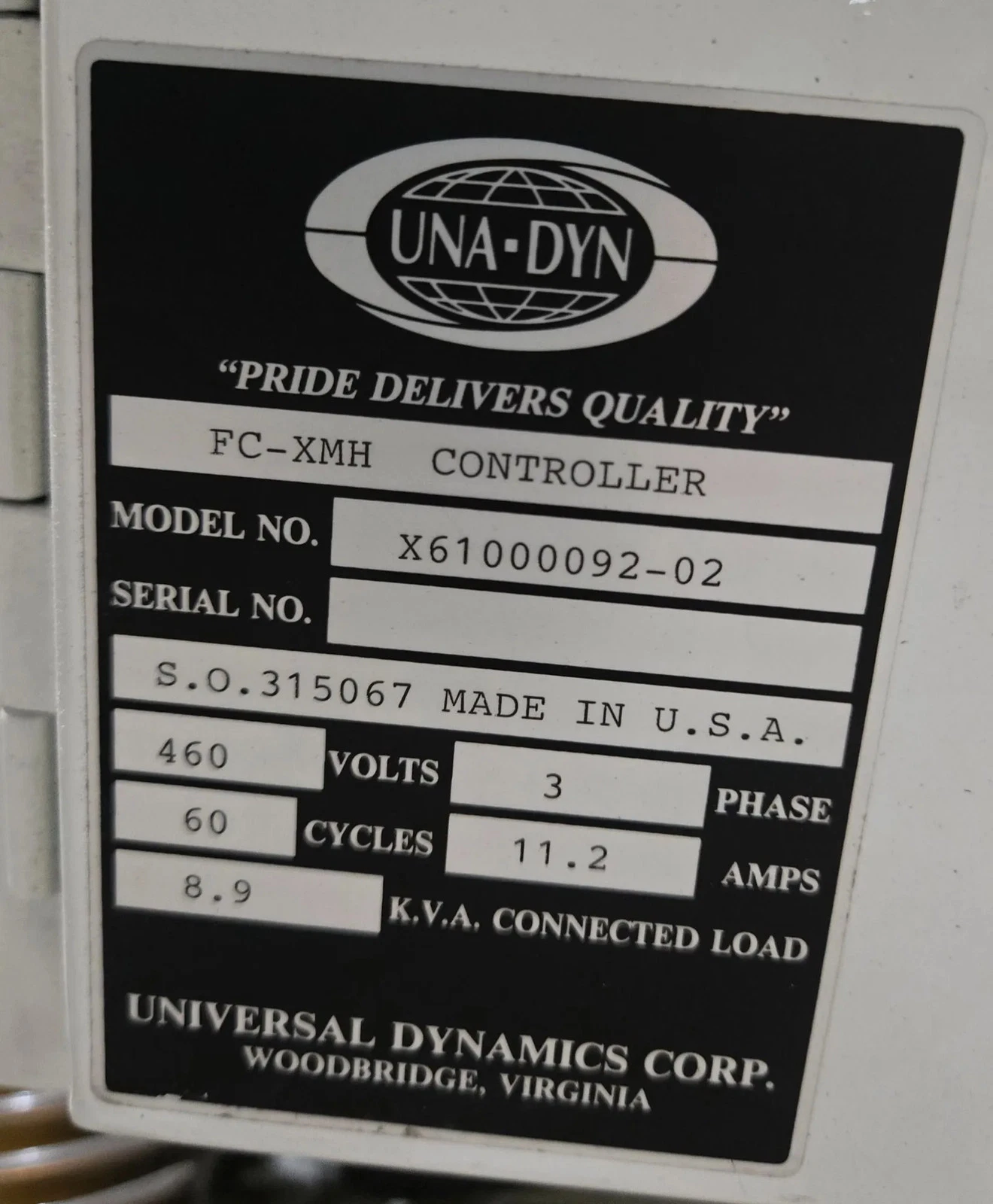 UNA-DYN FC-XMH Dual Hopper Material Drying and Conveying System USED - Image 14
