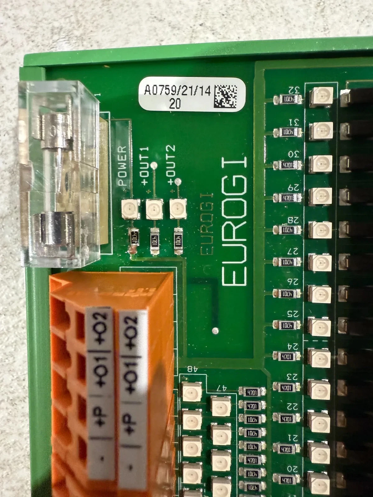 EUORIGI A0759/21/1420 PLC MODULE NEW NO BOX - Image 3