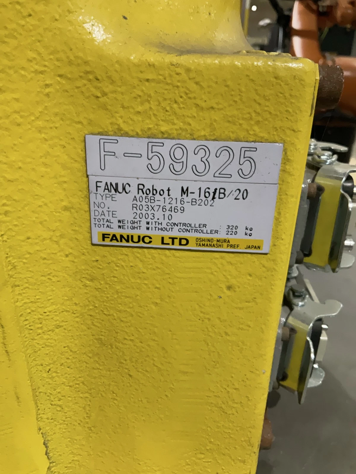 FANUC M-16iB/20 Complete with R-J3iB Controller USED - Image 7