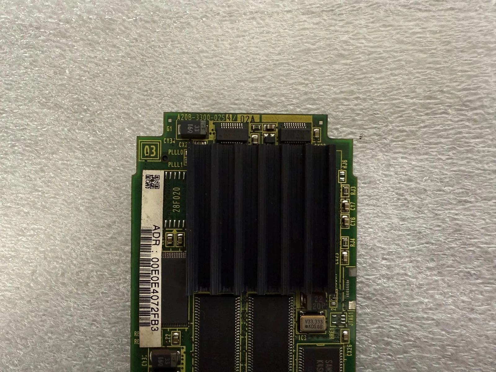 FANUC A20B-3300-0254/02A PCB - 32MB SDRAM CPU Module USED - Image 2
