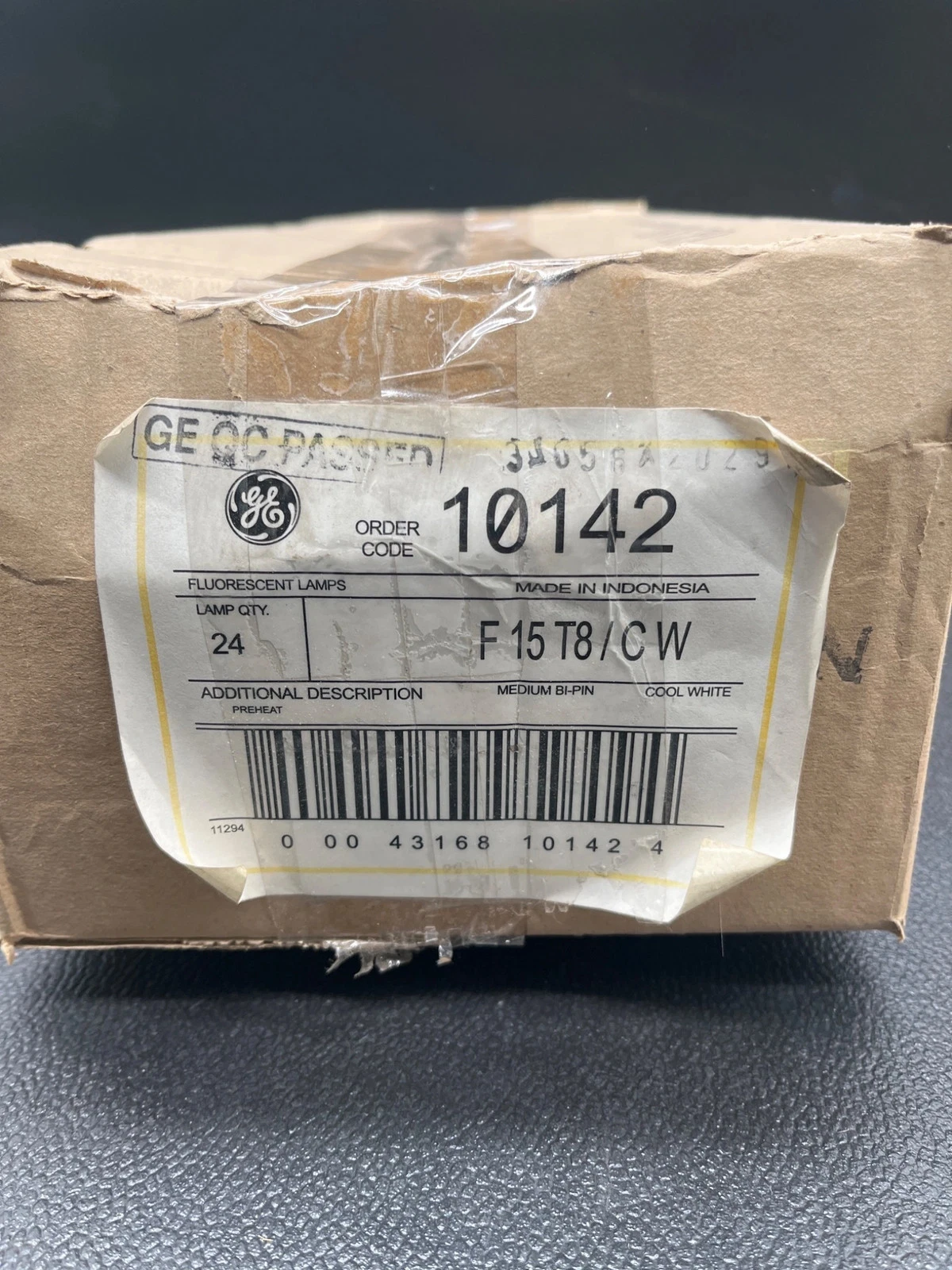 GENERAL ELECTRIC F15T8/CW Fluorescent Lamps NEW (Case of 16) - Image 2