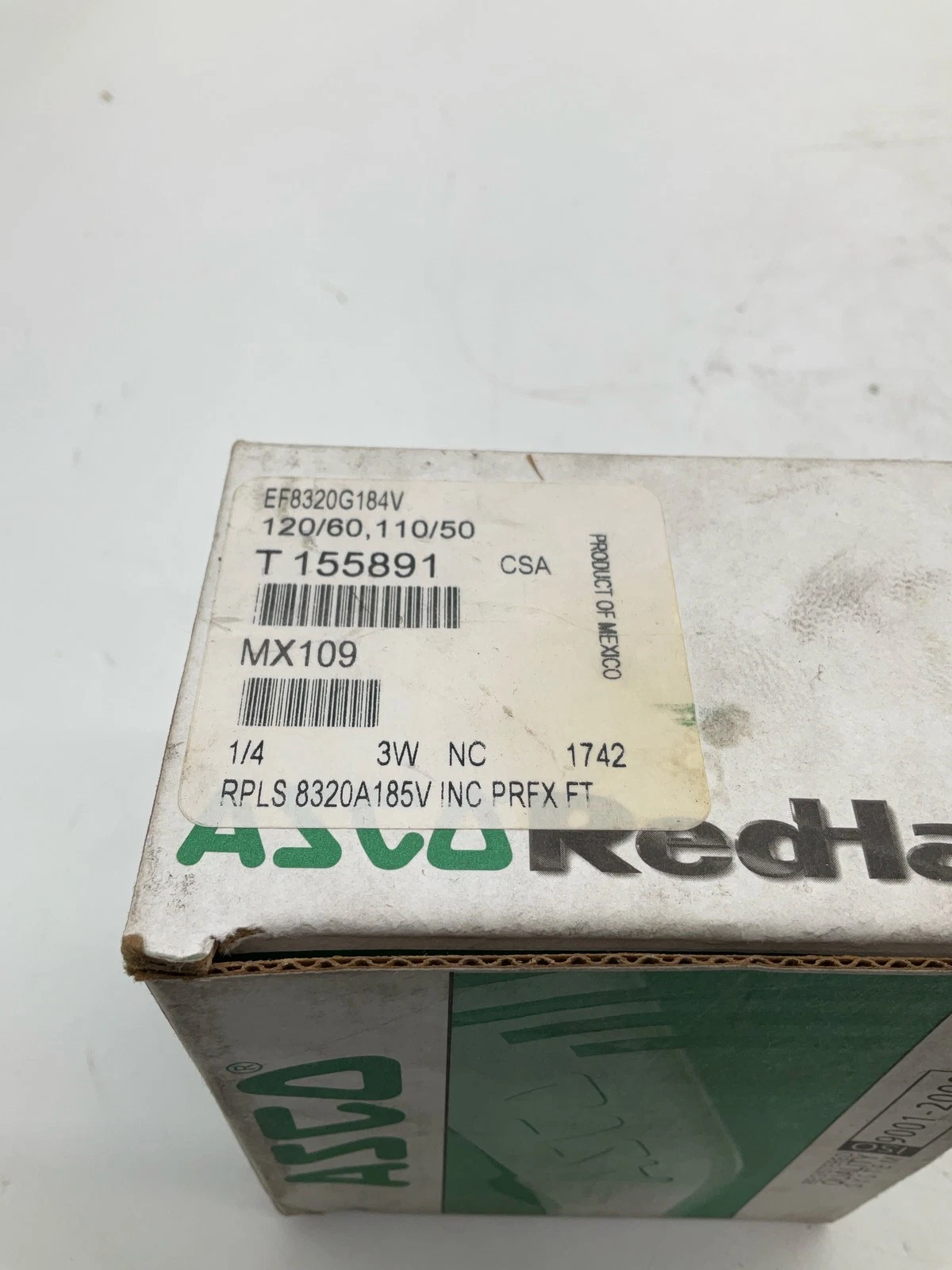 ASCO EF8320G184V 1/4" 3-Way NC Solenoid Valve 120V NEW - Image 3