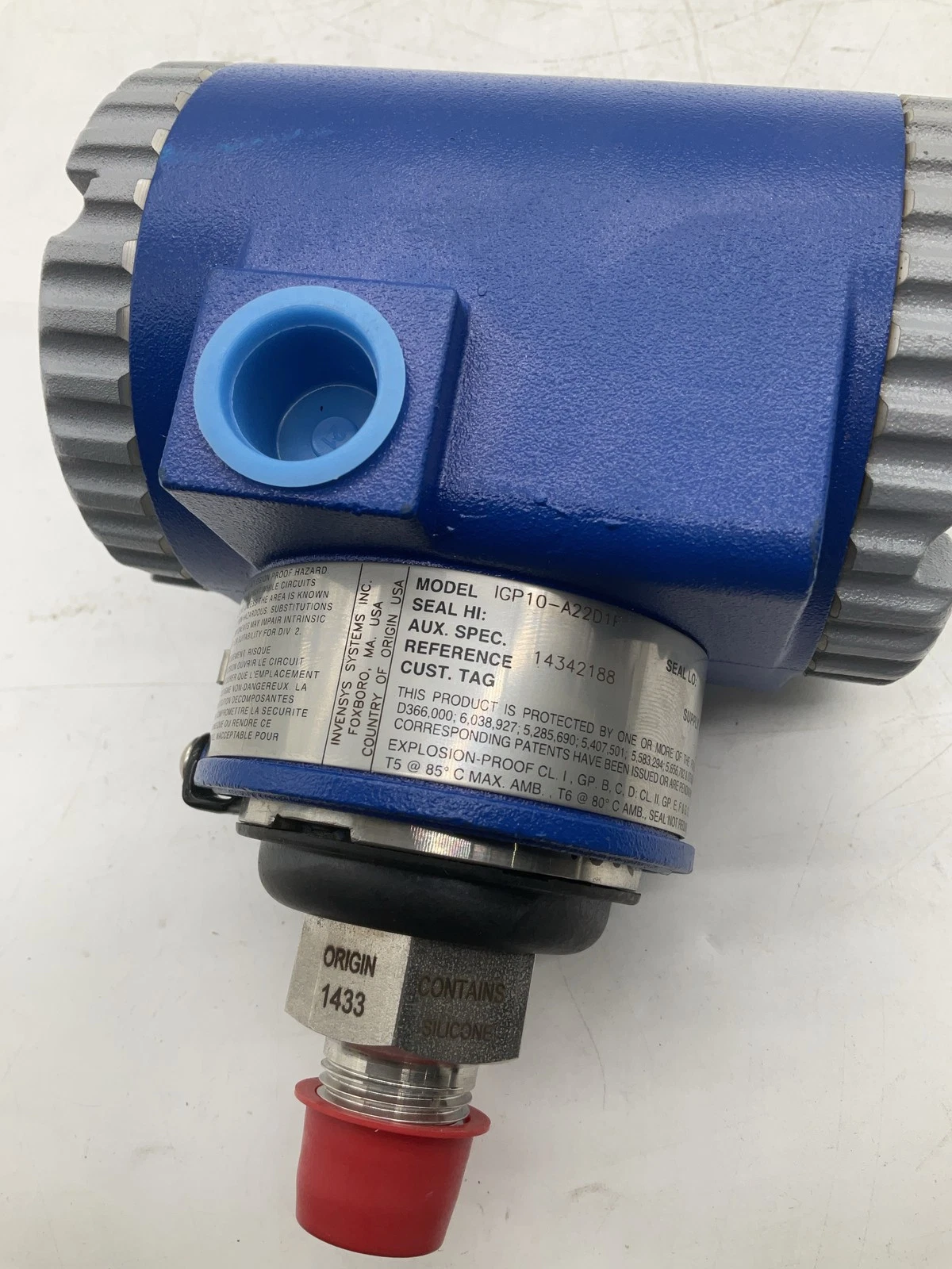 Invensys Foxboro IGP10-A22D1F 0-300 PSI Gauge Pressure Transmitter NEW - Image 3