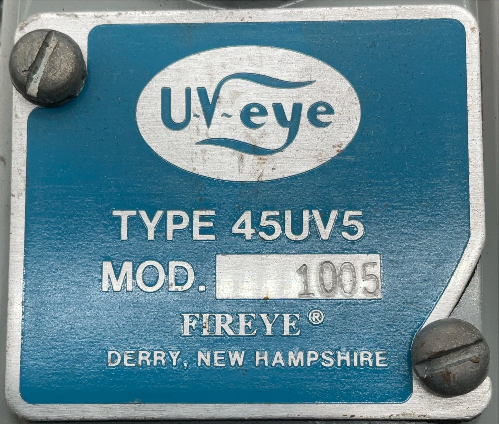 Fireye 45UV5-1005 UV-Eye Ultraviolet Flame Scanner NEW - Image 5