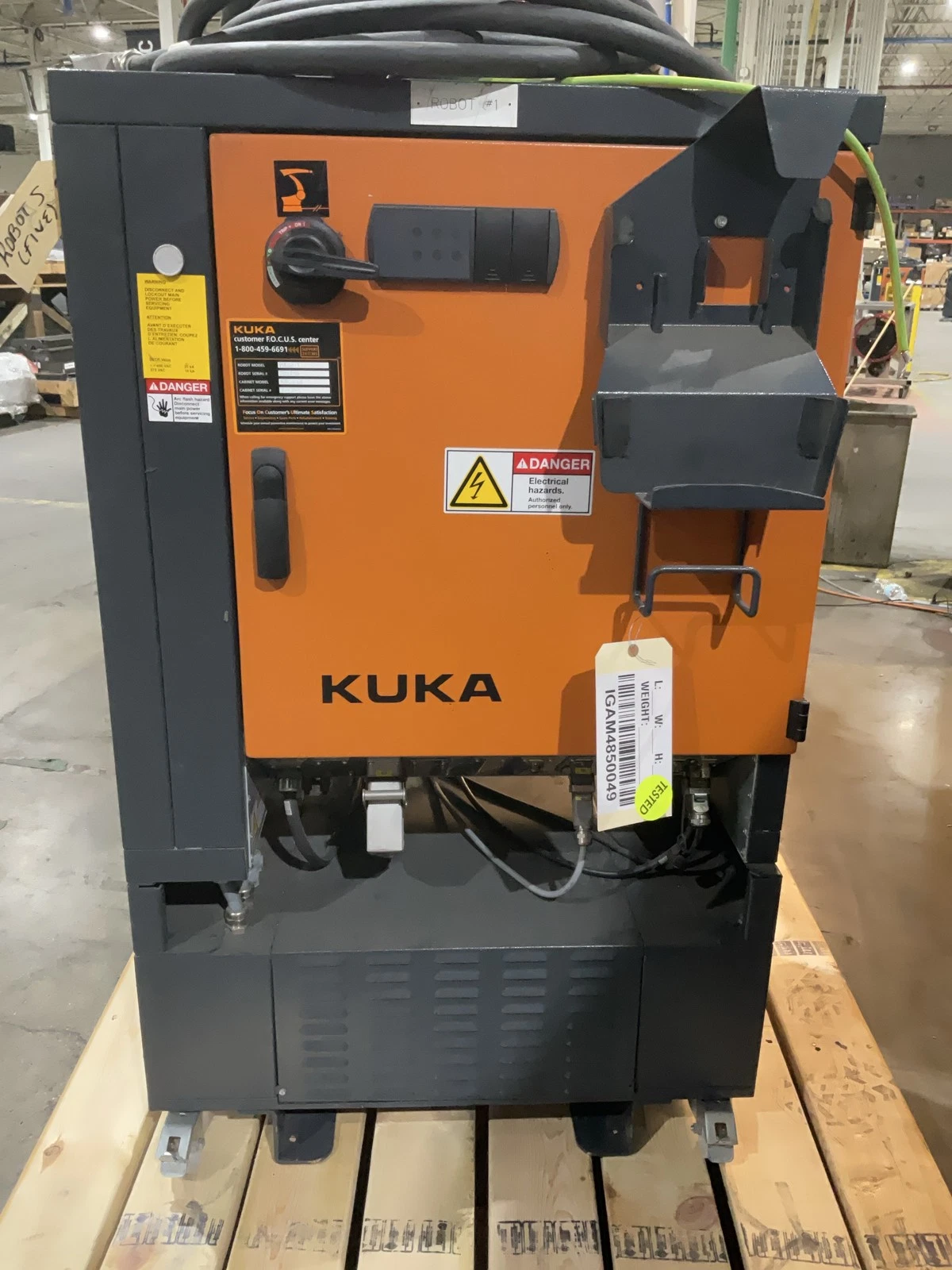 KUKA KR 60-3 Complete with KR C4 NA UL Controller USED - Image 8