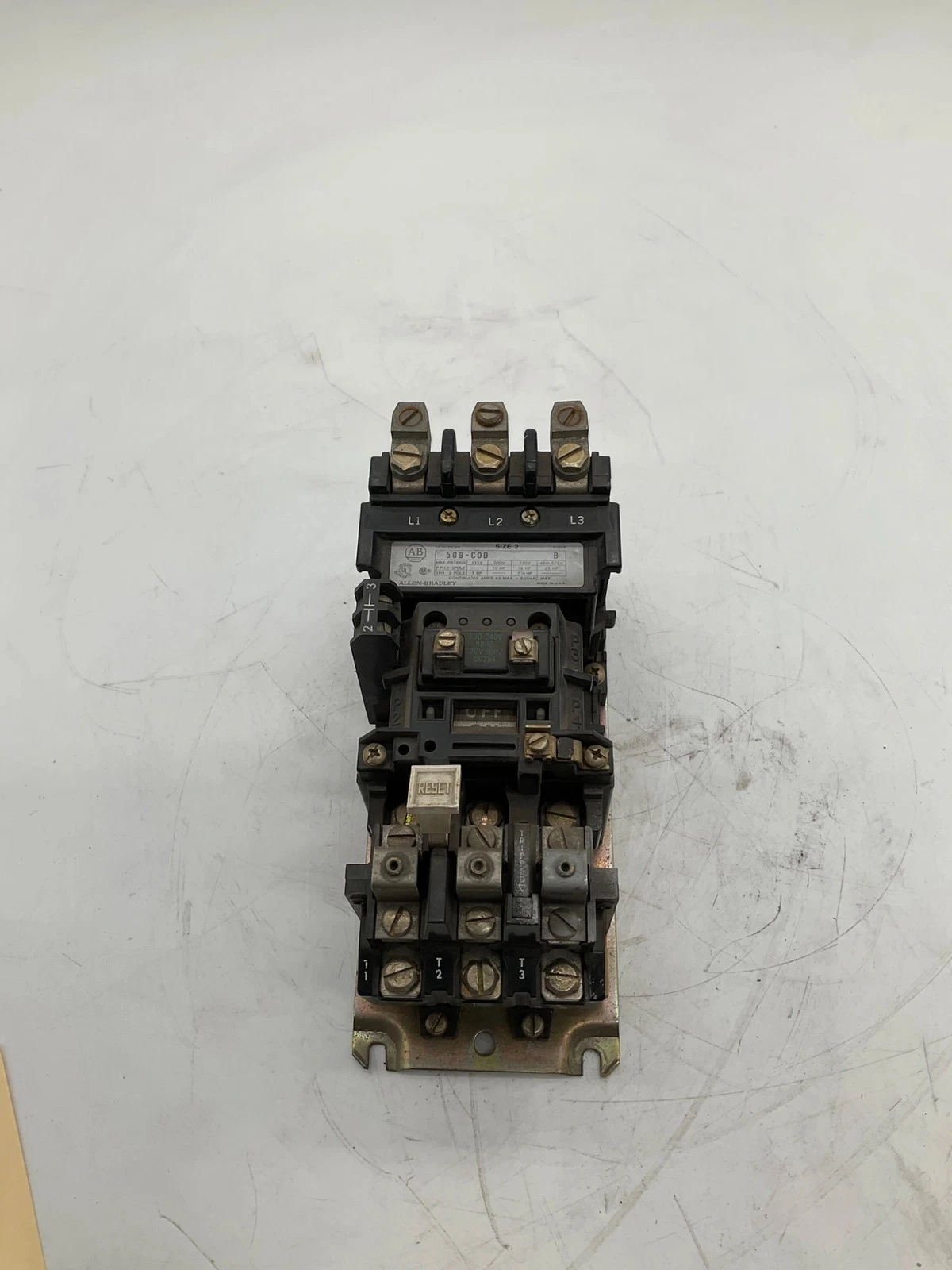ALLEN BRADLEY 509-C0D Size 2 600VAC 45A Starter Coil USED - Image 4