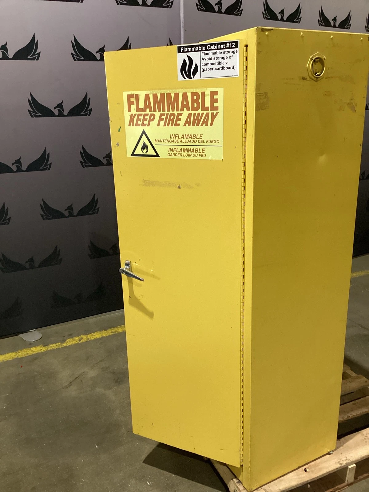 Eagle 1947 45 Gallon Flammable Safety Storage Cabinet USED - Image 2