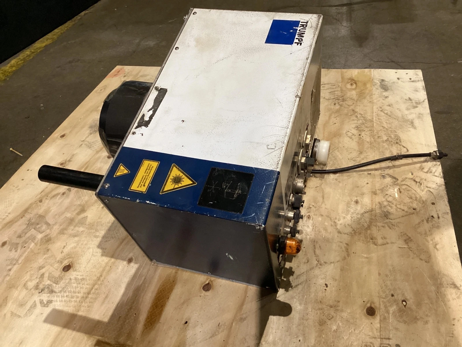 TRUMPF 12-12-40-A59/07 Programmable Focusing Optic Laser Head Core USED / FOR PARTS - Image 3