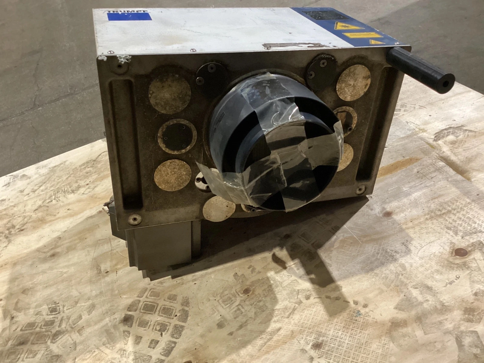 TRUMPF 12-12-40-A59/07 Programmable Focusing Optic Laser Head Core USED / FOR PARTS - Image 4
