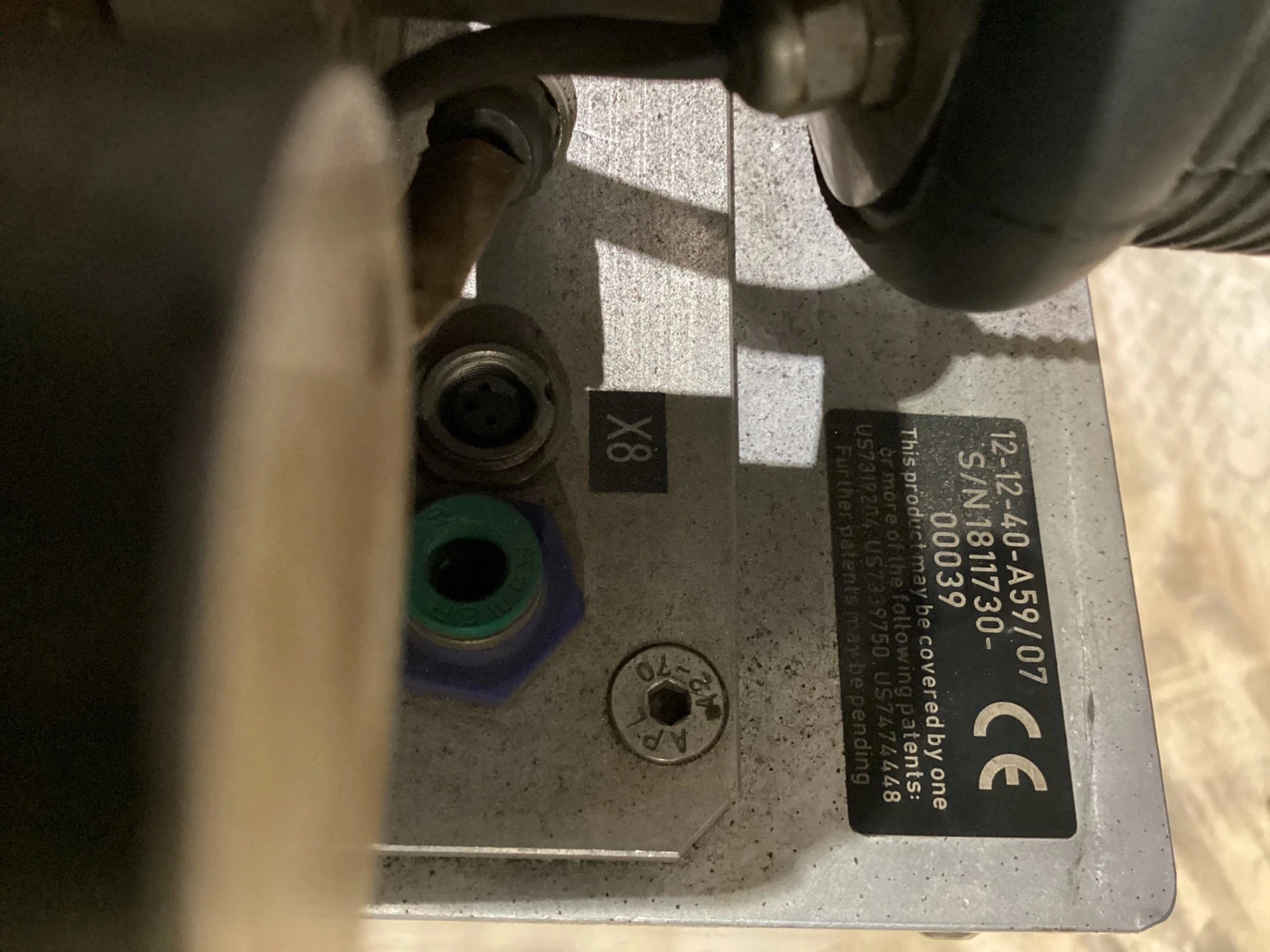TRUMPF 12-12-40-A59/07 Programmable Focusing Optic Laser Head Core USED / FOR PARTS - Image 5
