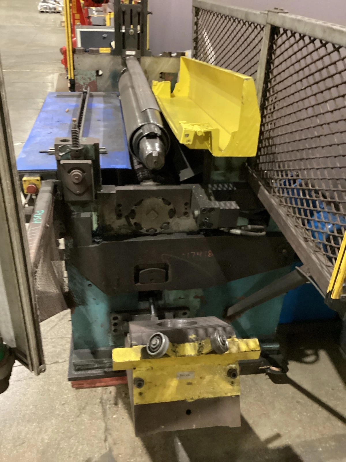 XZCD 1000/2 Hydraulic Powered Plate & Sheet Metal Roller 380V USED - Image 3