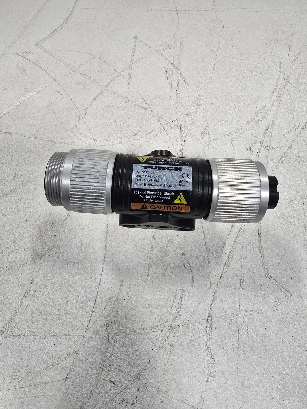 TURCK GSDA-GKDA-RKM44-4319U T CONNECTOR NEW - Image 3