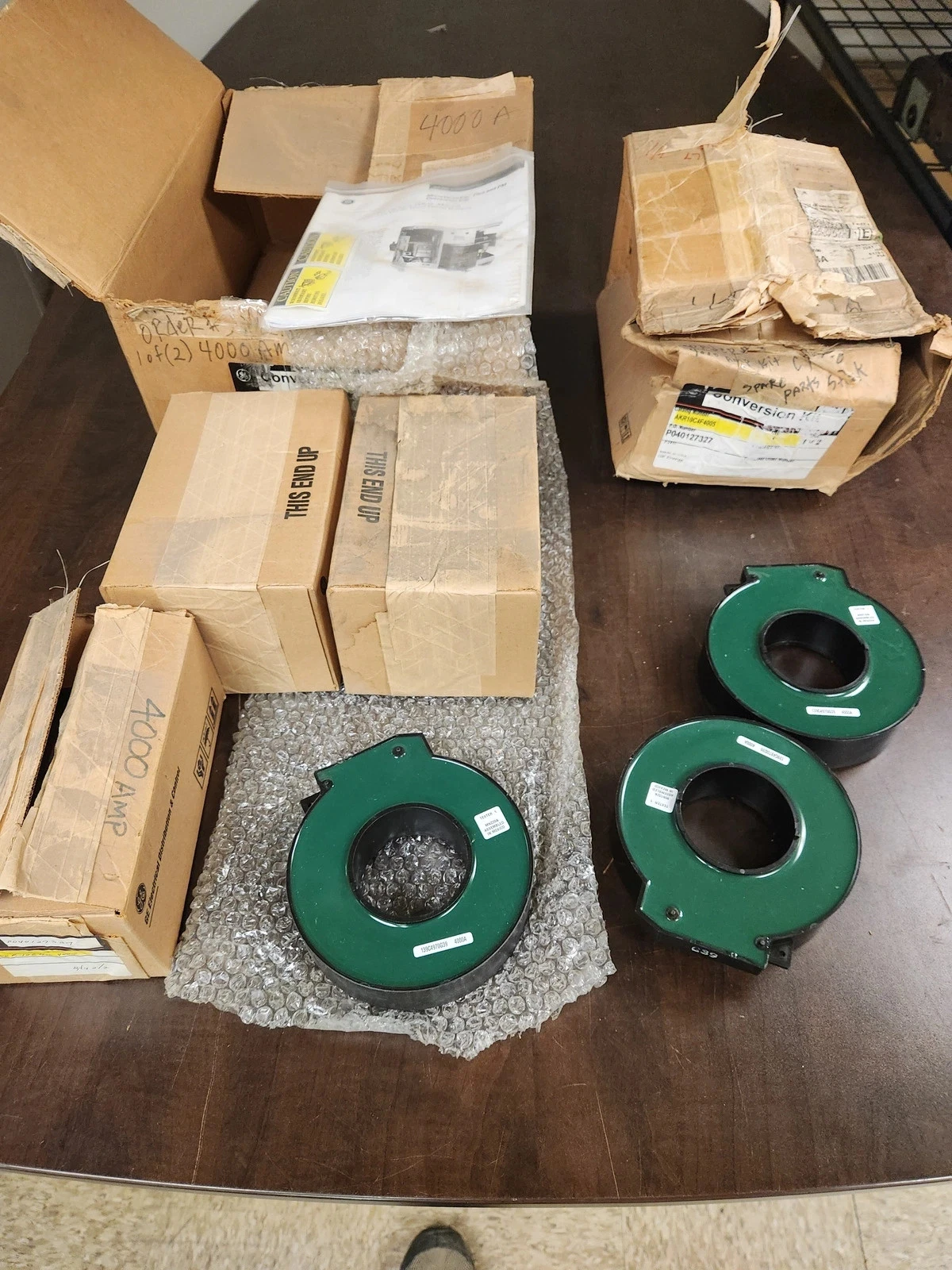 GENERAL ELECTRIC AKR75C4F3205 MIRCOVERSA 3200 AMP CONVERSION KIT NIB - Image 2
