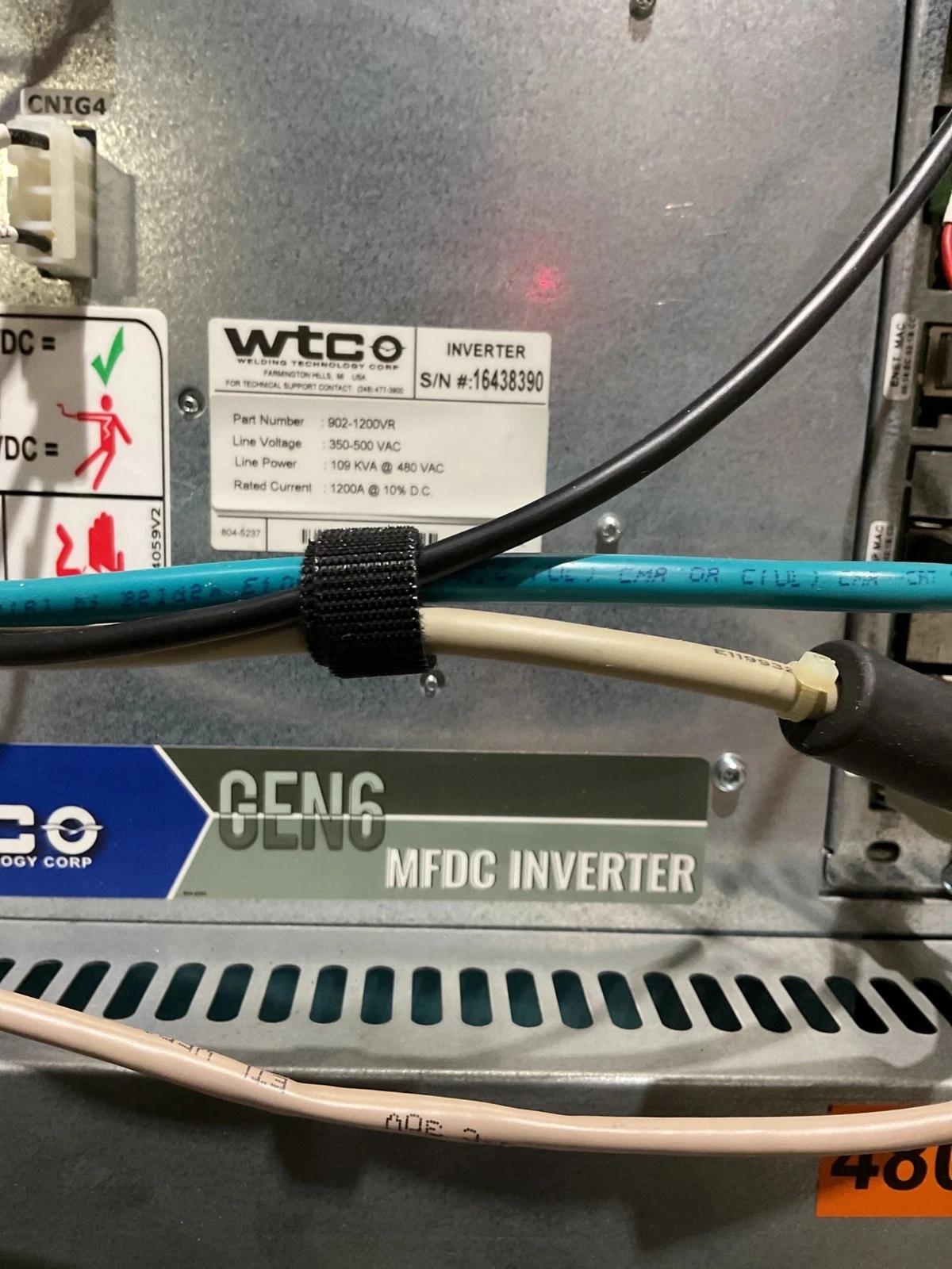 WTC 6041 964-2964 Weld Controller USED - Image 5