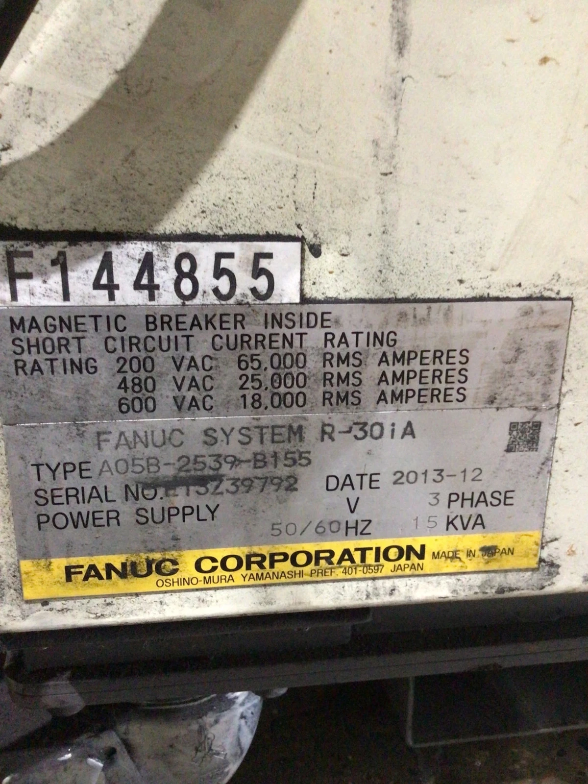FANUC M-900iA/350 Complete With R-30iA Controller & WTC 6005 Weld Control USED - Image 7