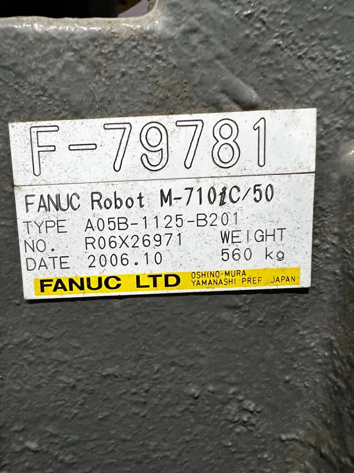 Fanuc M-710iC/50 Complete With R-J3iC Controller USED & TESTED - Image 4
