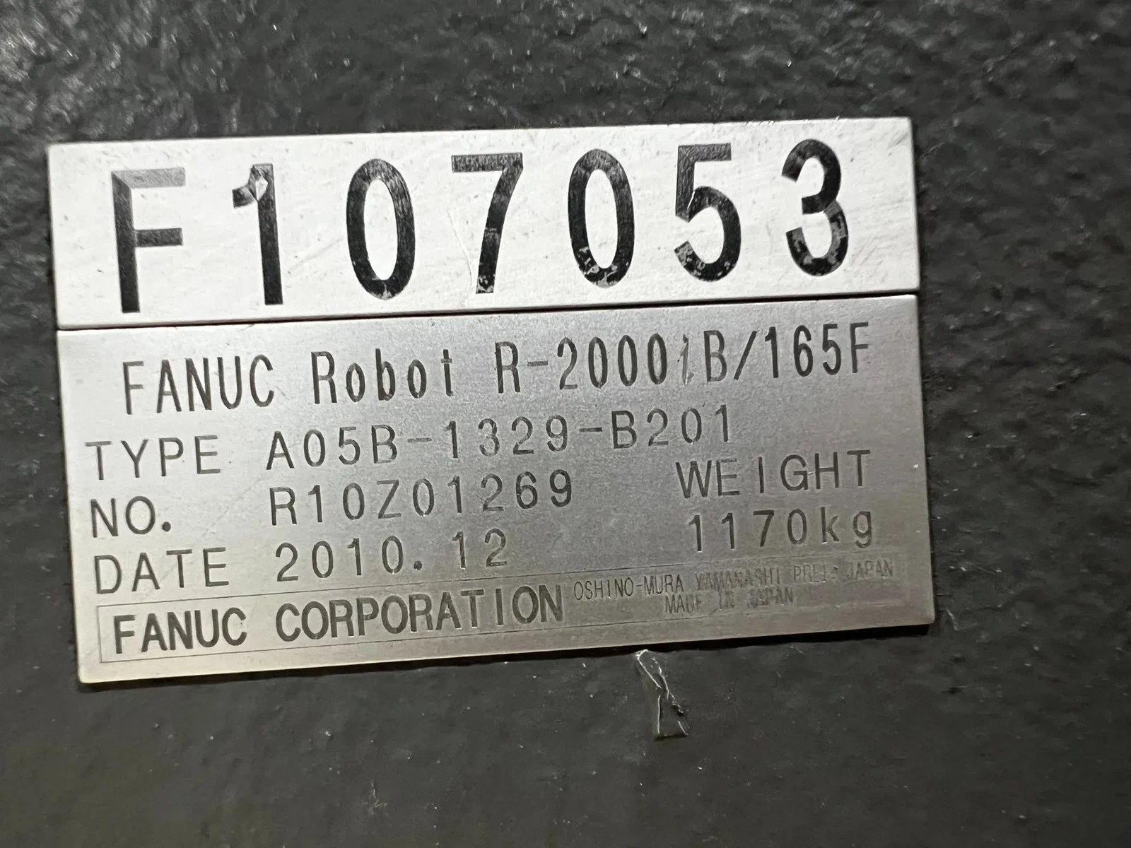 FANUC R-2000iB/165F Complete With R-30iA Controller USED - Image 5
