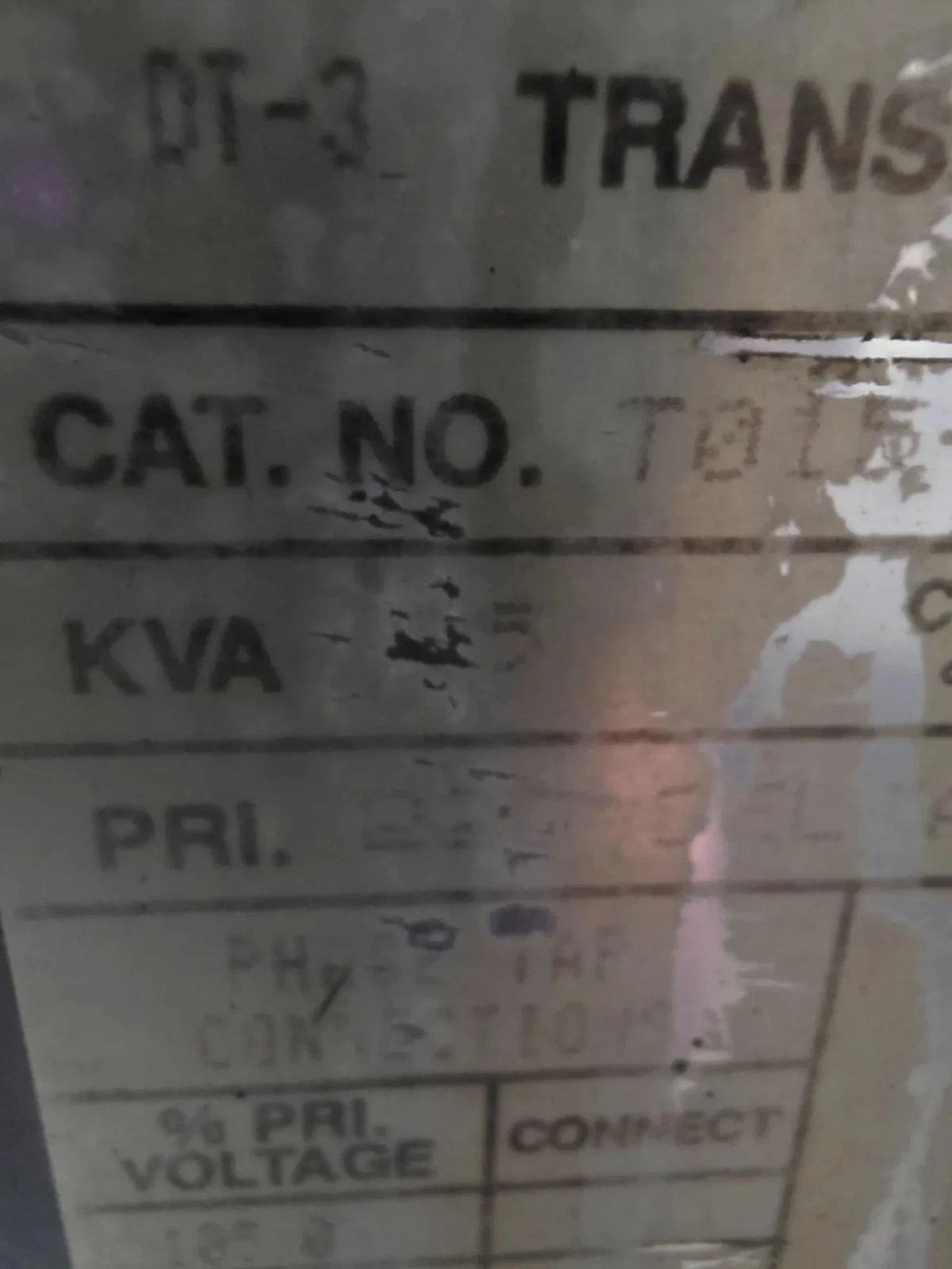 CHALLENGER T015-DDG CONTROL TRANSFORMER USED - Image 8