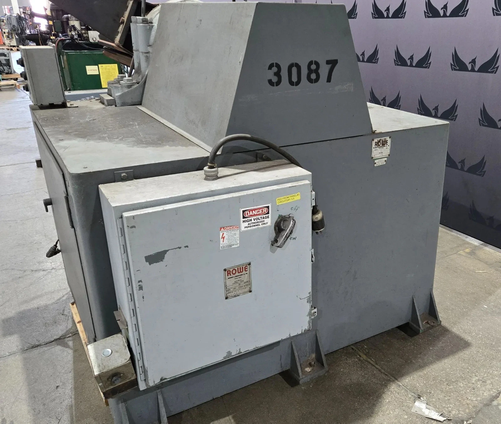 ROWE 12040-DS/L Uncoiler / Decoiler USED - Image 8