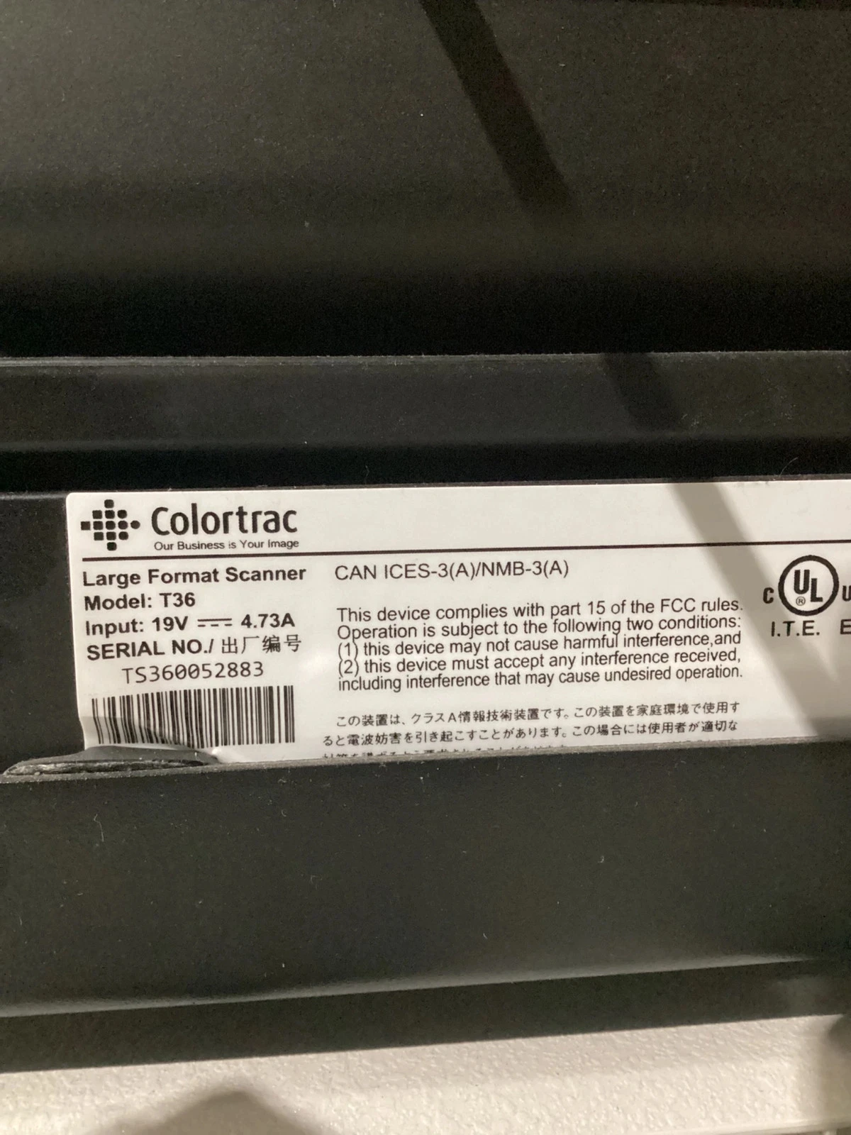 Canon imagePROGRAF TX-4000 MFP with Colortrac T36 Scanner USED - Image 3