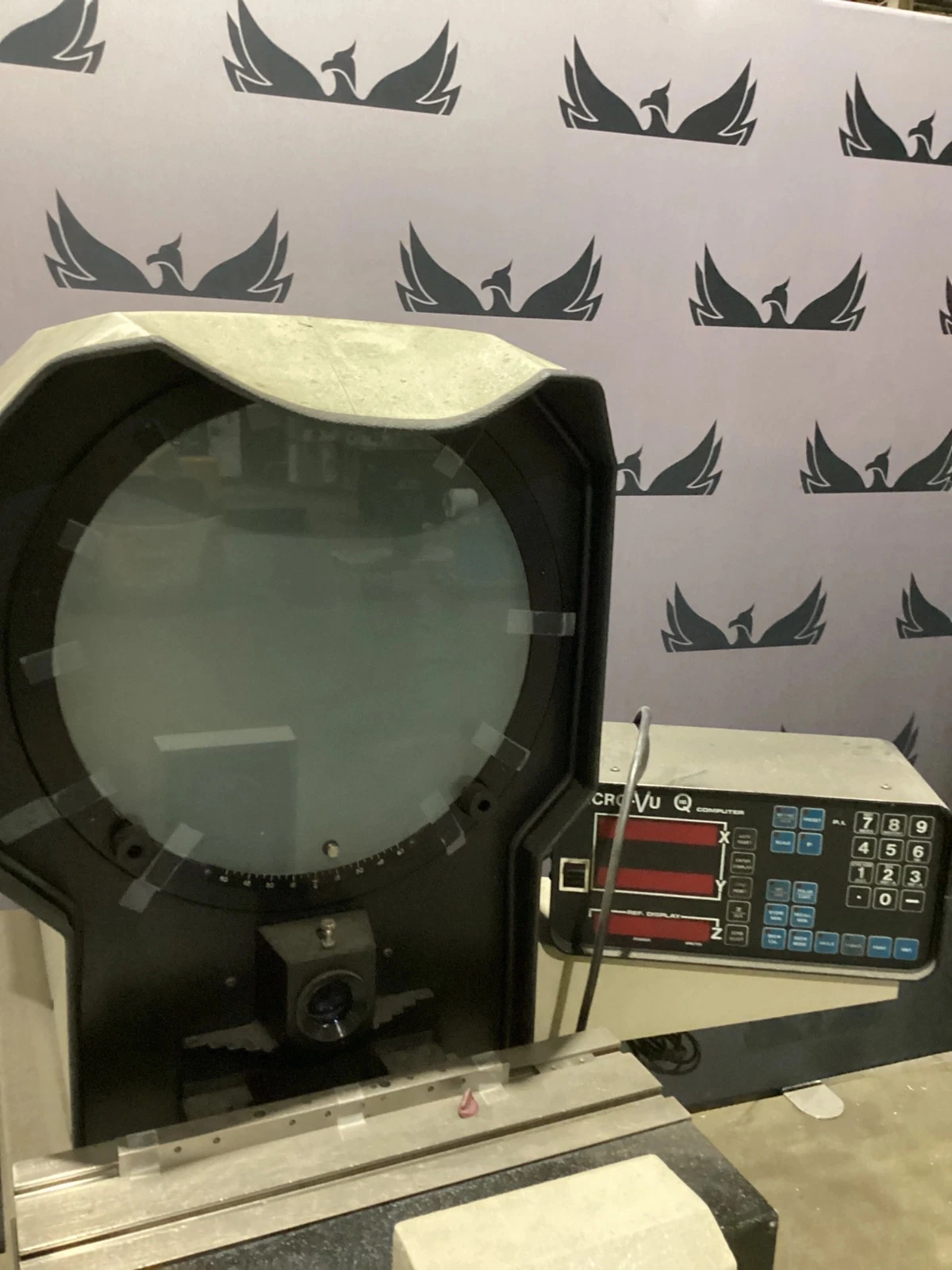 Micro-Vu H14 Optical Comparator w/ IQ16 Metrology Computer USED - Image 4