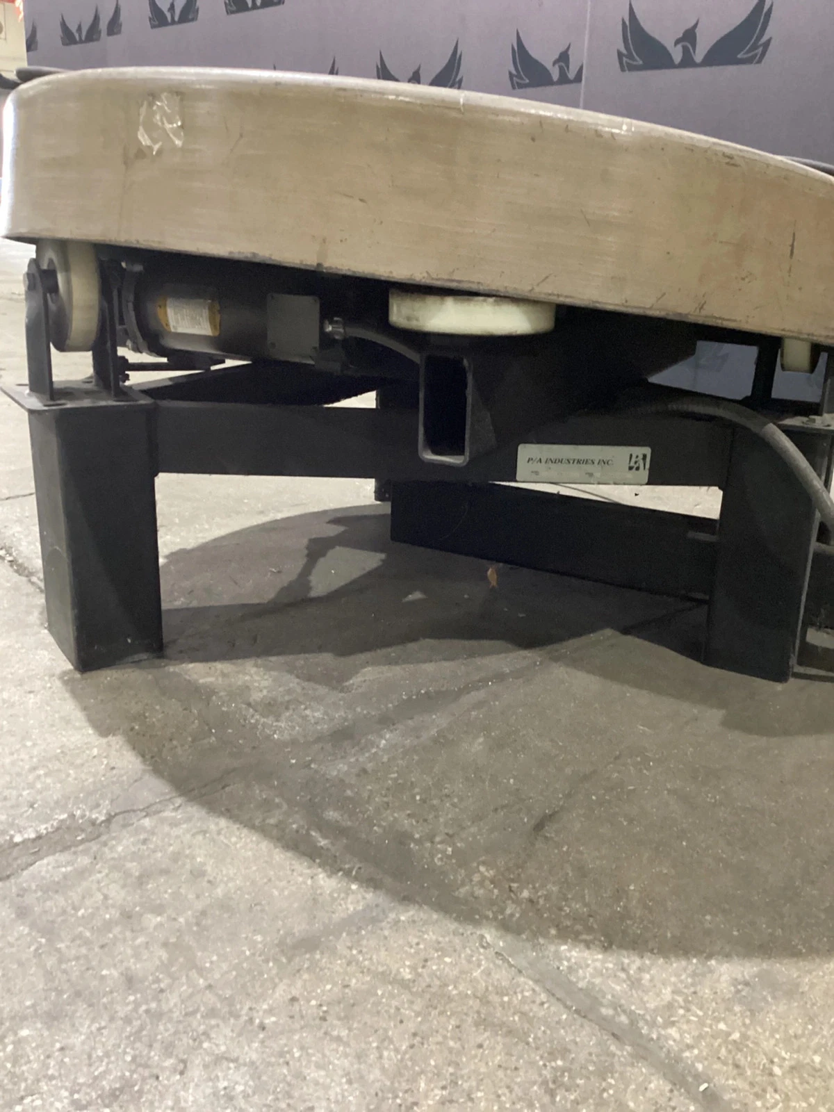 P/A INDUSTRIES INC CR3542-20 Pallet Reel Turntable USED - Image 3