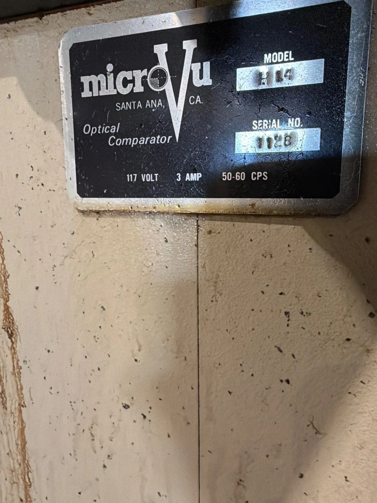 MICRO-VU H14 Optical Comparator USED - Image 7