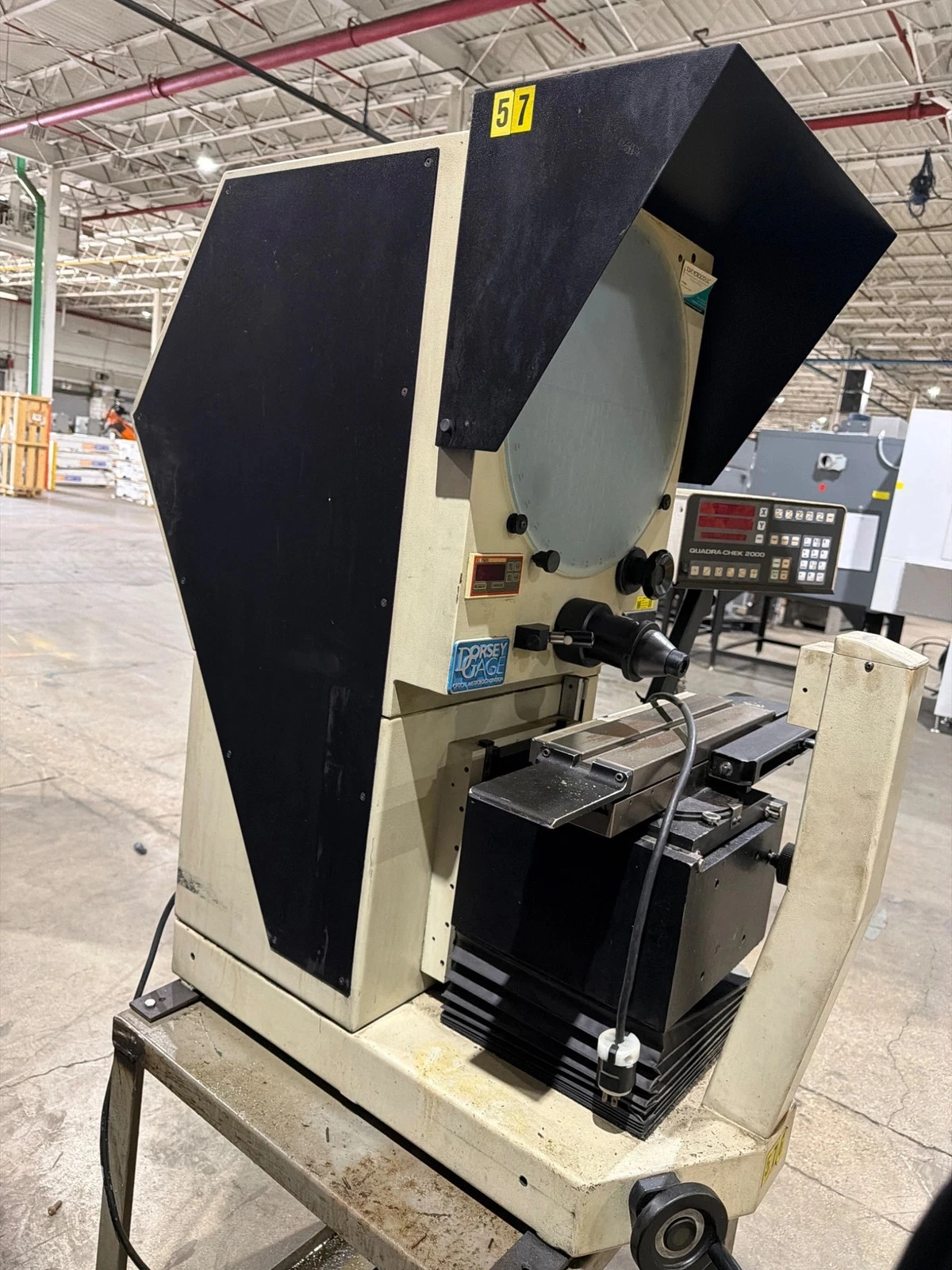 DORSEY METROLOGY 16H Optical Comparator USED - Image 3