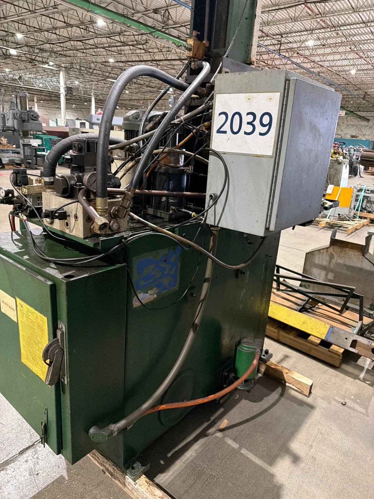 TY MILES Vertical Broaching Machine USED - Image 7